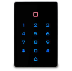 Панель доступа Ps-Link PS-T12EM с кодонаборной панелью / 2000 пользователей / Пластик / Сенсорная