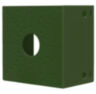 Кронштейн для камеры видеонаблюдения монтажный угловой большой зеленый