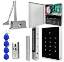 Система СКУД Ps-Link KIT-T12MF-350UPS с блоком резервного питания и сенсорной панелью