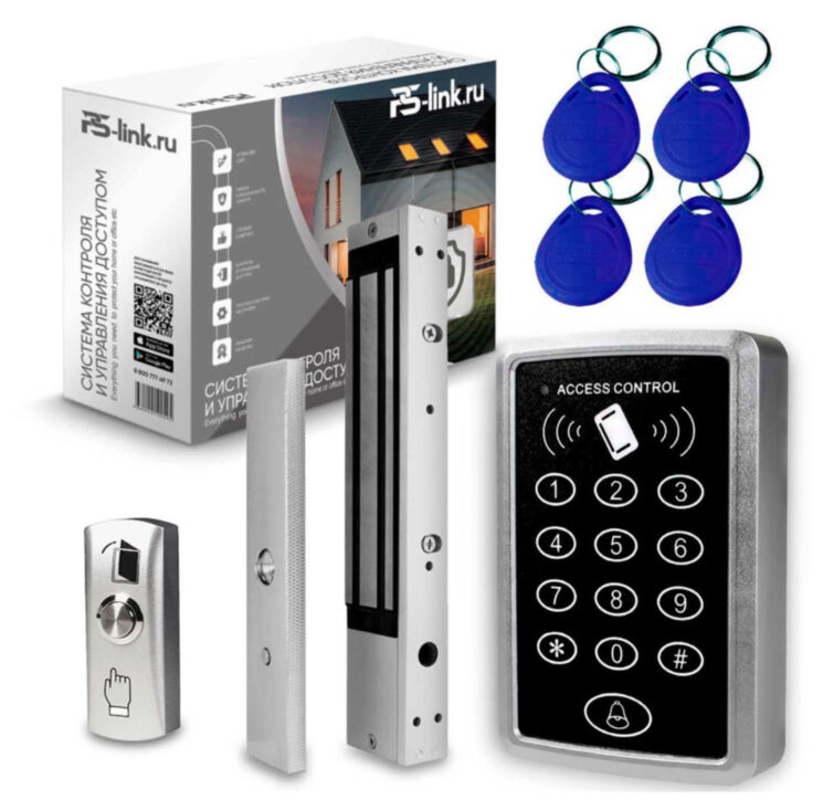 Система СКУД Ps-Link KIT-ACM323-280 / кодовая панель / RFID / замок 280