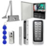 Система СКУД Ps-Link KIT-208C-350UPS с блоком резервного питания и доводчиком