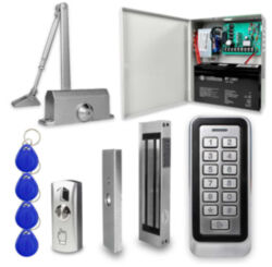 Система СКУД Ps-Link KIT-208C-180UPS с блоком резервного питания и доводчиком