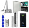 Система СКУД Ps-Link KIT-M010EM-280UPS с блоком резервного питания и доводчиком