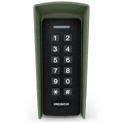 Козырек для панелей доступа UD-CR101 и UD-CR301 зеленый PETG, защита от осадков и солнца