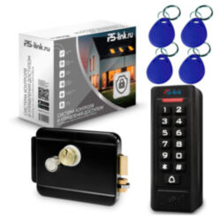 Система СКУД Ps-Link KIT-C1EM-W-B / кодовая панель / RFID / WIFI