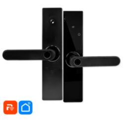 Дверной замок WIFI Ps-Link PS-Z17-TY с отпечатком пальца / tuya / Чёрный