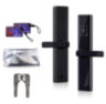 Дверной замок WIFI Ps-Link PS-Z17-TY с отпечатком пальца / tuya / Чёрный