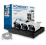 Комплект видеонаблюдения IP Nevview NVE-B503-POE / 5Мп / 3 камеры / POE