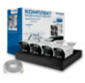 Комплект видеонаблюдения IP Nevview NVE-B504-POE / 5Мп / 4 камеры / POE