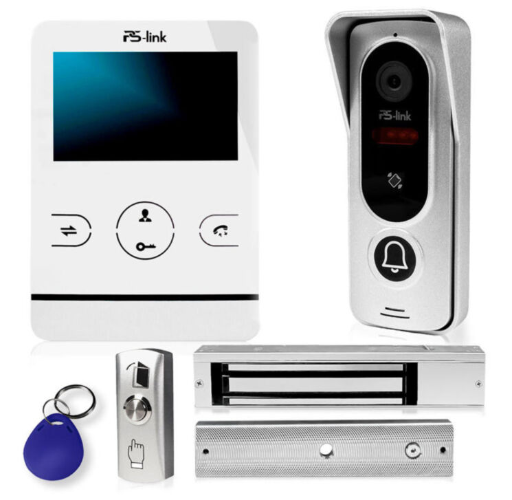 Комплект видеодомофона Ps-Link KIT-4221WS-28
