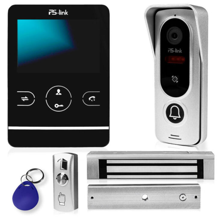 Комплект видеодомофона Ps-Link KIT-4221BS-18