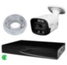 Комплект видеонаблюдения IP 5Мп KIT-C501IP-ST 1 камера для улицы, аналитика, детекция человека, детекция автомобиля, область вторжения